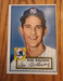 1952 Topps Don Bollweg #128  YANKEES no creases ink or pencil marks nice corners