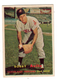 Topps 1957 Baseball Card #195 Bobby Avila