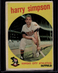 1959 Topps #333 Harry Simpson Trading Card