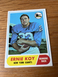 1968 Topps Football Ernie Koy Rookie Card #5 New York Giants EX-NEAR MINT