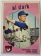 1959 Topps #502 Al Dark - Chicago Cubs! EX! No creases, semi High# SEE Pictures!