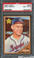 1962 Topps #289 MIKE KRSNICH RC! PSA 8 NM-MT Just FIVE higher! Braves