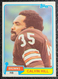 1981 Topps Calvin Hill #398 Cleveland Browns