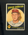 1959 Topps Baseball #338  George "Sparky" Anderson ROOKIE Card
