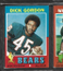 1971 Topps Football #103 Dick Gordon, Bears NM
