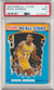 1990 Fleer - MAGIC JOHNSON - ALL STARS - #4 - PSA 9 - Los Angeles Lakers