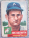 1953 Topps -#103 Joe Astroth Philadelphia Athletics