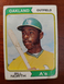 1974 Topps Bill North #345 Oakland Athletics