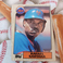 1987 Topps - Rafael Santana #378 - N.Y. Mets - EX: low grade (mfg mis-cut)