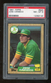 1987 Topps #620 Jose Canseco PSA 8 NM-MT Baseball card AC-517