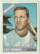 1966 Topps Baseball #408 Lee Thomas, Braves