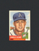 1953 Topps Charlie Bishop #186 - RC - Philadelphia Athletics - EX-MT