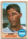 1968 Topps #352 Jackie Hernandez High Grade Vintage Baseball Card Minnesota
