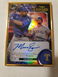 2022 Topps Gold Label Framed Auto Marcus Semien #FA-MSE Auto