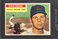 1956 TOPPS  EDDIE MIKSIS  #285  -  ORIGINAL  NO CREASES  NM OR BETTER