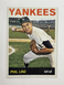 1964 Topps Baseball Card #344 Phil Linz New York Yankees Shortstop, VG-EX