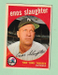1959 Topps #155 Enos Slaughter Nice Condition No Creases Combined Shipping Avail