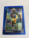 2021 Panini Donruss Optic Rated Rookie Blue Scope Prizm Kylin Hill #289 RC