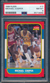 1986 Fleer Basketball Michael Cooper #17 PSA 8 LAKERS NM-MT