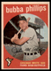1959 Topps Bubba Phillips #187 NrMint