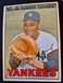 1967 Topps Elston Howard #25 New York Yankees EX+ to Nrmt 