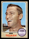 Bob Tillman Atlanta Braves 1968 Topps #174
