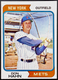 1974 Topps Don Hahn Mets #291