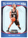Tony Parker 2021-22 Panini Select  75 Years of the NBA RC #64 San Antonio Spurs