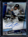 2019 Topps Finest Jake Bauers Refractor Rookie Auto Autograph #FA-JB Rays