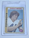 Vintage 1978 CHARLIE WATERS DALLAS COWBOYS Safety’s Topps #385