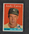 1958 Topps Set-Break #333 Andy Carey Yankees NM