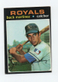 1971 Topps Baseball #163 KANSAS CITY ROYALS BUCK MARTINEZ card
