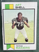 1973 Topps Art Shell RC Oakland Raiders #77 Rookie Football Card Maryland 🏈