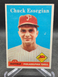 1958 Topps Set #460 Chuck Essegian Philadelphia Phillies Baseball Card