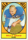 1967 Topps Football Card #28 BILLY SHAW Buffalo Bills L@@K