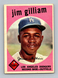 1959 Topps #306 Jim Gilliam VG-VGEX Los Angeles Dodgers Baseball Card