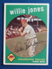 1959 Topps Baseball #208 Willie Jones - Philadelphia Phillies EX+