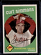 1959 Topps Curt Simmons #382 Phillies