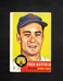 1953 TOPPS #163 FRED HATFIELD - VG/EX/VG - 3.99 MAX SHIPPING COST