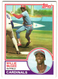 Willie McGee Topps 1983 MLB Card #49 AUC