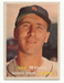 1957 Topps Baseball Bob Wilson #19 Detroit Tigers - No Creases