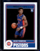 2023-24 Hoops Ausar Thompson Rookie RC #293 Pistons