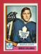 1974-75 Topps #180 Borje Salming ROOKIE Toronto Maple Leafs NRMT or Better