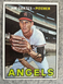1967 Topps #401 Jim Coates - California Angels - Very Good Condition