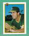 1990 Bowman Baseball - Scott Hemond #453 Athletics Rookie