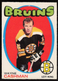 1971-72 OPC O-Pee-Chee EX-MINT Wayne Cashman Boston Bruins #129