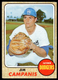1968 Topps Jim Campanis LA Dodgers #281