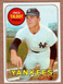 1969 Topps Fred Talbot #332 New York Yankees EX+++