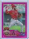 MICHAEL STEFANIC  "ROOKIE"   2023  TOPPS CHROME PINK REFRACTOR PARALLEL   #138
