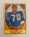 Tom Sestak  1967 Topps Buffalo Bills #27 Football VG